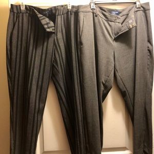 Women’s Old Navy Work Pants (2 pair)